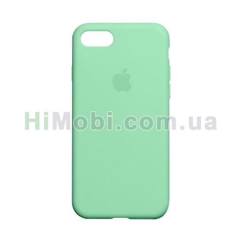 Накладка Silicone Case Full iPhone 7/ iPhone 8/ SE 2020 (47) Spearmint