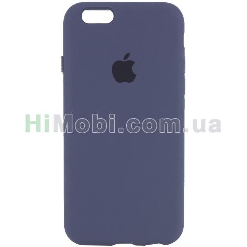 Накладка Silicone Case Full iPhone 7/ iPhone 8/ SE 2020 (15) Dark grey