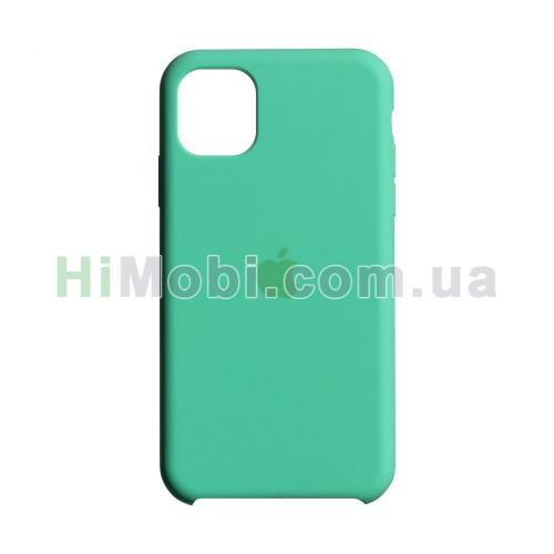 Накладка Silicone Case iPhone 11 Pro Max (59) Marine green