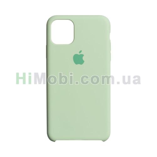 Накладка Silicone Case iPhone 11 Pro Max (58) Sky blue