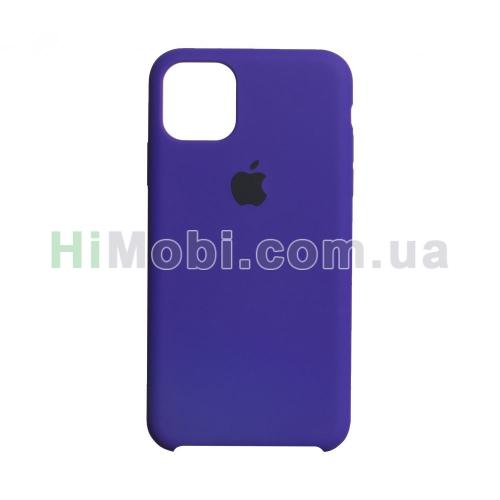 Накладка Silicone Case iPhone 11 Pro (44) Shiny blue