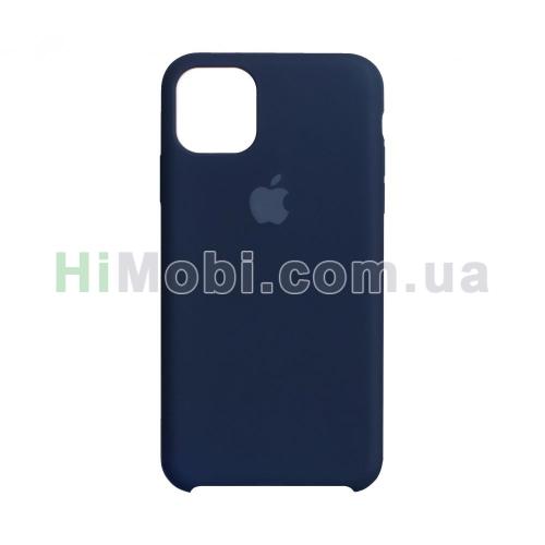 Накладка Silicone Case iPhone 11 Pro Max (36) Blue cobalt