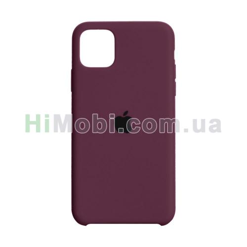 Накладка Silicone Case iPhone 11 Pro Max (43) Grape