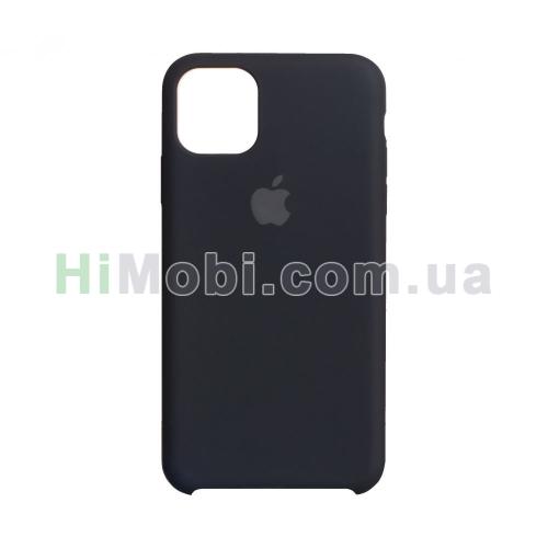 Накладка Silicone Case iPhone 11 Pro Max (18) Black