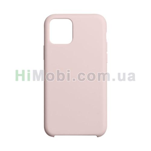Накладка Silicone Case iPhone 11 Pro Max (19) Pink sand