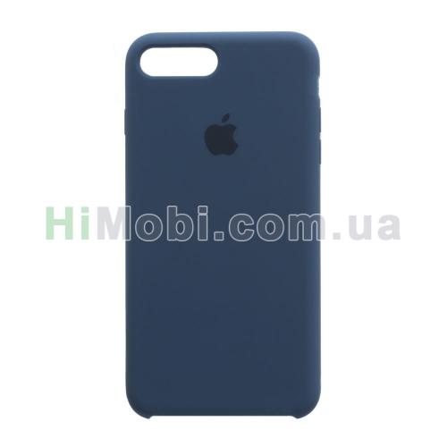 Накладка Silicone Case iPhone 7 Plus/ iPhone 8 Plus (36) Blue cobalt
