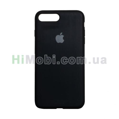 Накладка Silicone Case Full iPhone 7 Plus/ iPhone 8 Plus (18) Black