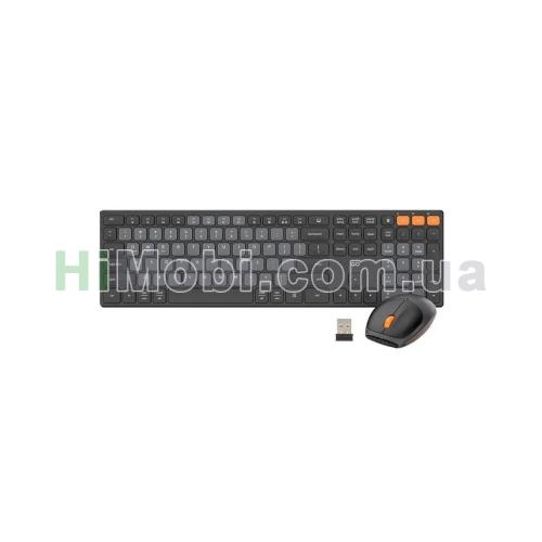 Клавіатура Fantech WK895 GO + мишка чорна