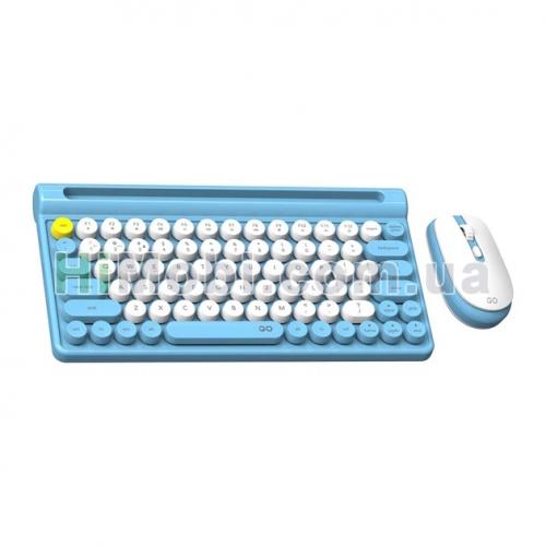 Клавіатура Fantech WK897 GO + мишка синя