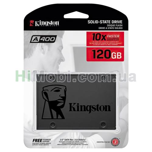 SSD Kingston 120GB A400 2.5" SATA SA400S37