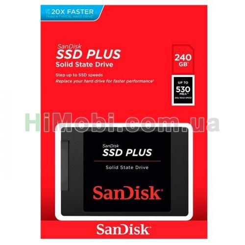 SSD SanDisk SATA III 240G 6 Gb/ s 2.5"/ 7mm, Up to 530 MB/ s - SDSSDA-240G-G26