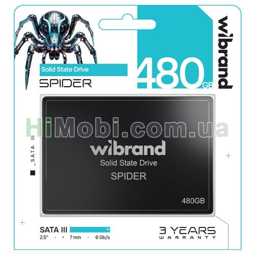 SSD Wibrand Spider 480GB 2.5 7mm SATAIII Standart