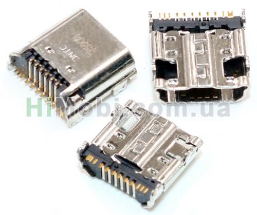 Роз'єм зарядки Samsung T210/ T211/ P3200/ P3210/ P5200/ P5210/ I9200/ I9205 Micro-USB