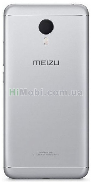 Задня кришка Meizu M3 Note срібло оригінал