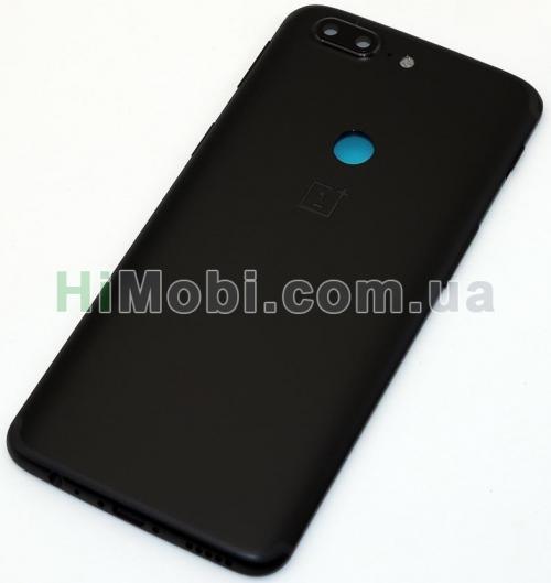 Задня кришка OnePlus 5T A5010 чорна оригінал