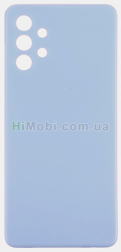 Задня кришка Samsung A325 Galaxy A32 4G Awesome Blue + скло камери