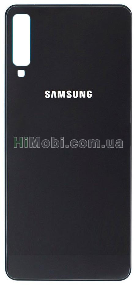 Задня кришка Samsung A750 Galaxy A7 2018 Black оригінал