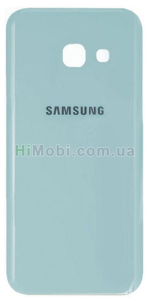 Задня кришка Samsung A320 Galaxy A3 2017 блакитний оригінал