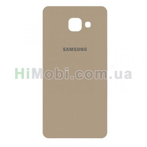 Задня кришка Samsung A710 Galaxy A7 2016 золото