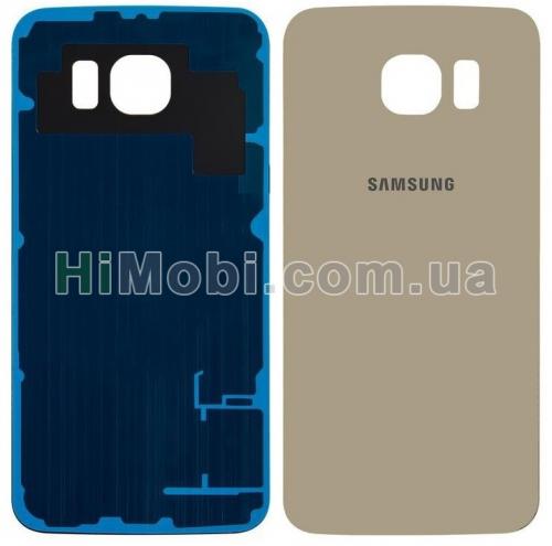 Задня кришка Samsung G920 F Galaxy S6 золото