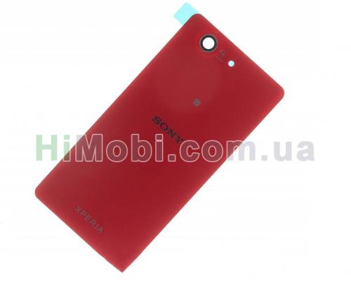 Задня кришка Sony D5803 Xperia Z3 Compact Mini червона оригінал