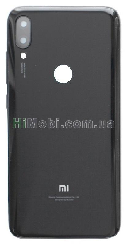 Задня кришка Xiaomi Mi Play Black + скло камери оригінал