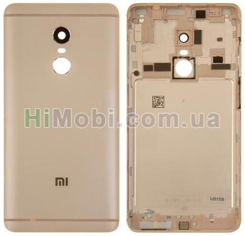 Задня кришка Xiaomi Redmi Note 4X Gold оригінал