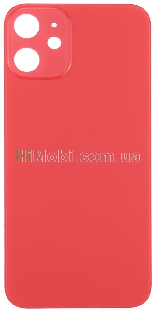 Задня кришка iPhone 12 Red з великим отвором під камеру