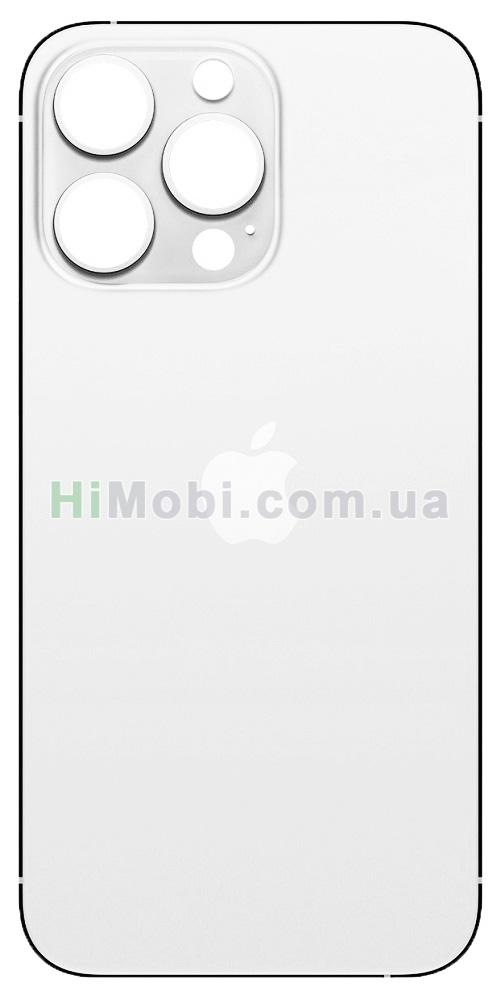 Задня кришка iPhone 13 Pro Silver з великим отвором під камеру