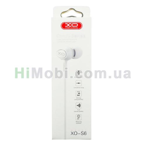 Навушники XO S6 білий