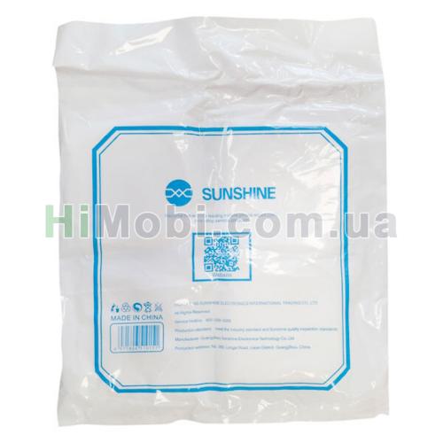 Протиральні серветки безворсові мікрофібра Sunshine 10 x 10 см (50шт)