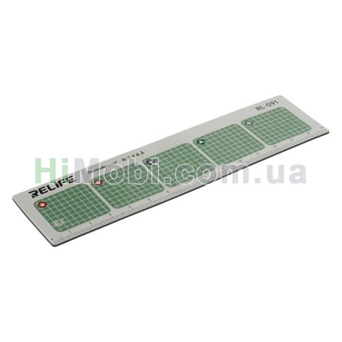 Мат магнітний Relife RL-091 150x40mm для розкладання гвинтів та запчастин