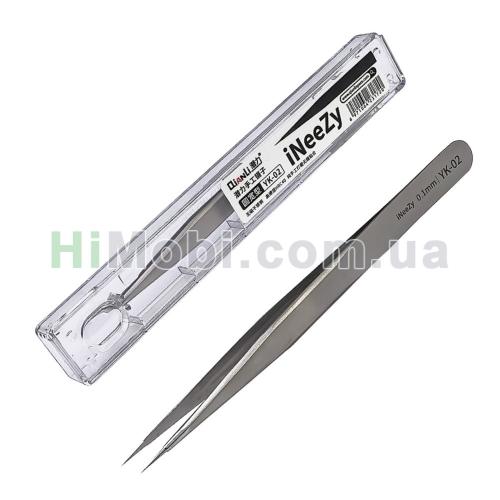 Пінцет прямий QianLi YK-02 iNeeZy
