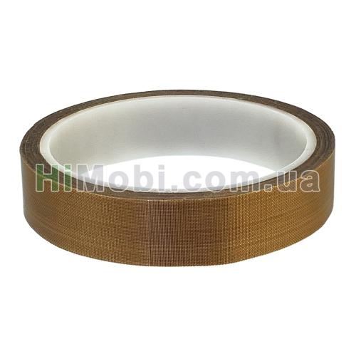 Теплоізоляційна стрічка із чистого PTFE (Тефлон) на клейкій основі ширина 20mm