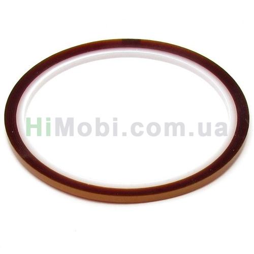 Термостійкий скотч каптоновий для термозахисту елементів на платі 3mm