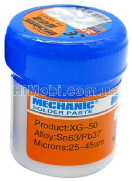 Паста для накатки BGA Mechanic XG-50 (MCN) 50г