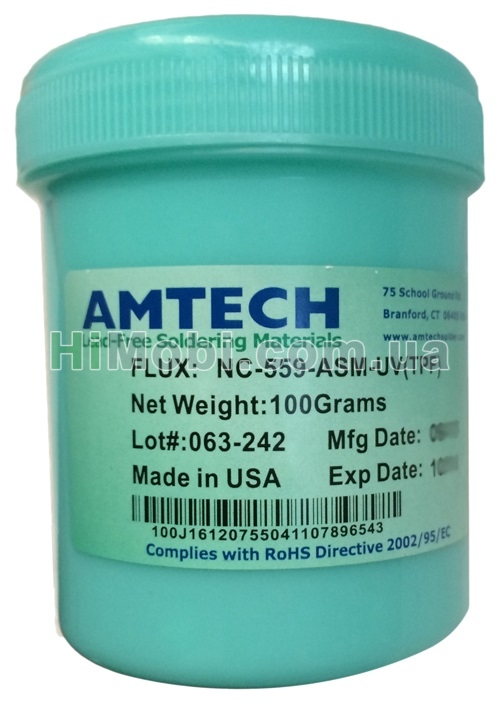 Флюс Amtech NC-559-ASM-UV (100г) Original