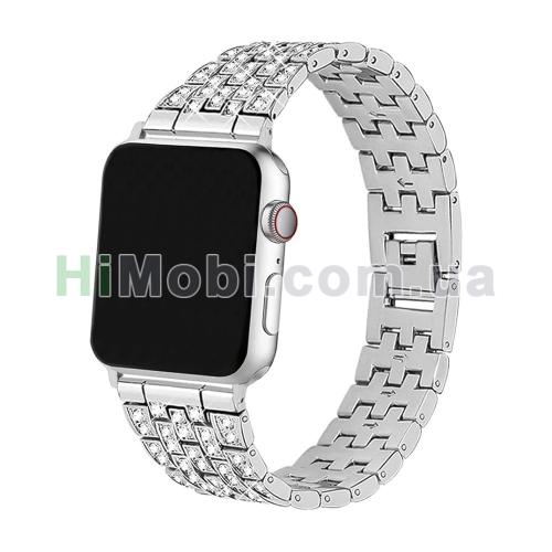 Ремінець для Apple Watch Band 42/ 44mm срібний