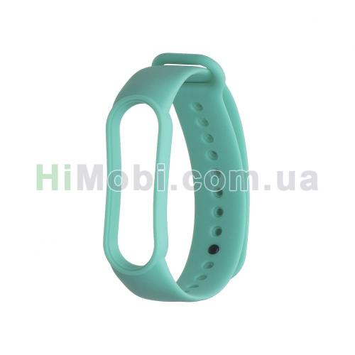 Ремінець для Xiaomi Mi Band 5 бірюзовий