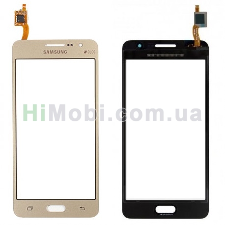 Сенсор (Touch screen) Samsung G530 H/ G530F Galaxy Grand Prime золото оригінал