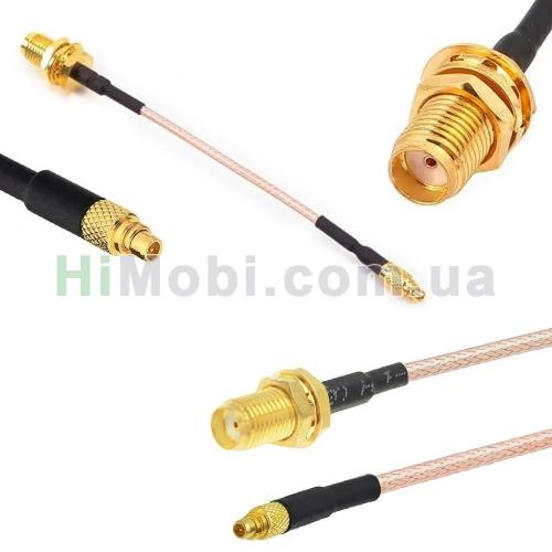 Пігтейл (перехідник) антенний SMA Female - MMCX Male 120mm