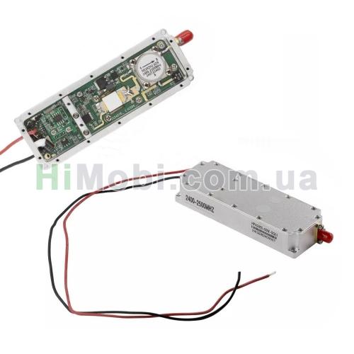 Модуль перешкод (jammer) 2.4GHz (2400-2500MHz) Gan 50W 47dBm SMA