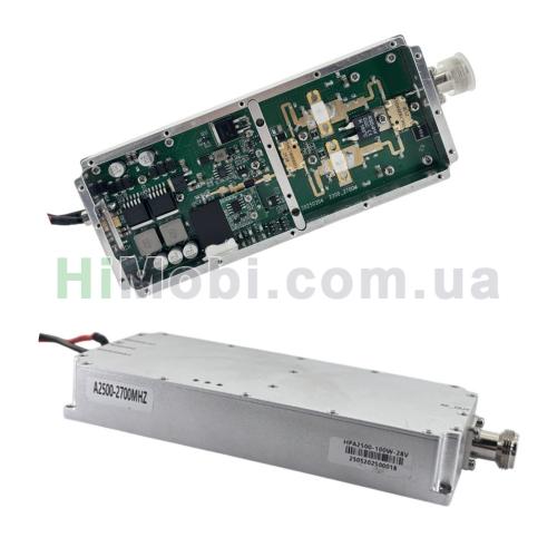 Модуль перешкод (jammer) 2500-2700MHz Gan 100W 50dBm N_J
