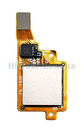 Шлейф Huawei Honor 5X (KIW-L21)/ X5/ GR5 зi сканером відбитка золото