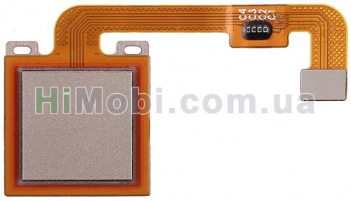 Шлейф Xiaomi Redmi Note 4X зi сканером відбитка золото оригінал