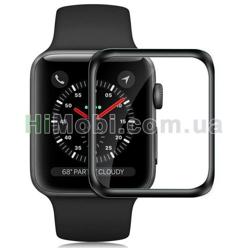 Захисне скло Apple Watch 40 mm 3D Full Glue (без упаковки)
