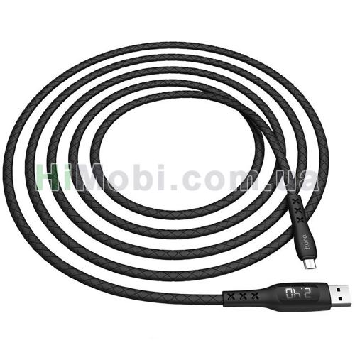 USB кабель Hoco S6 Sentinel Micro USB 1.2m чорний