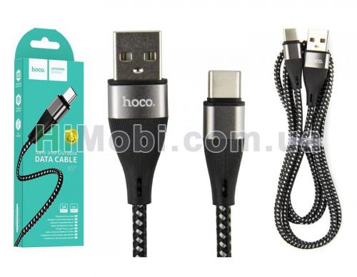 USB кабель Hoco X57 Type-C 1.0m чорний