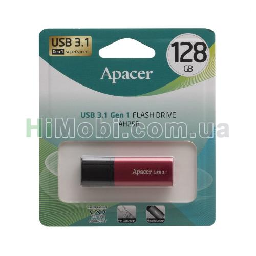 USB флеш Apacer AH25B 128Gb USB 3.2 червоний