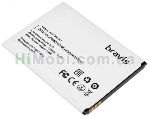 АКБ оригінал Bravis Bright A501 2000mAh